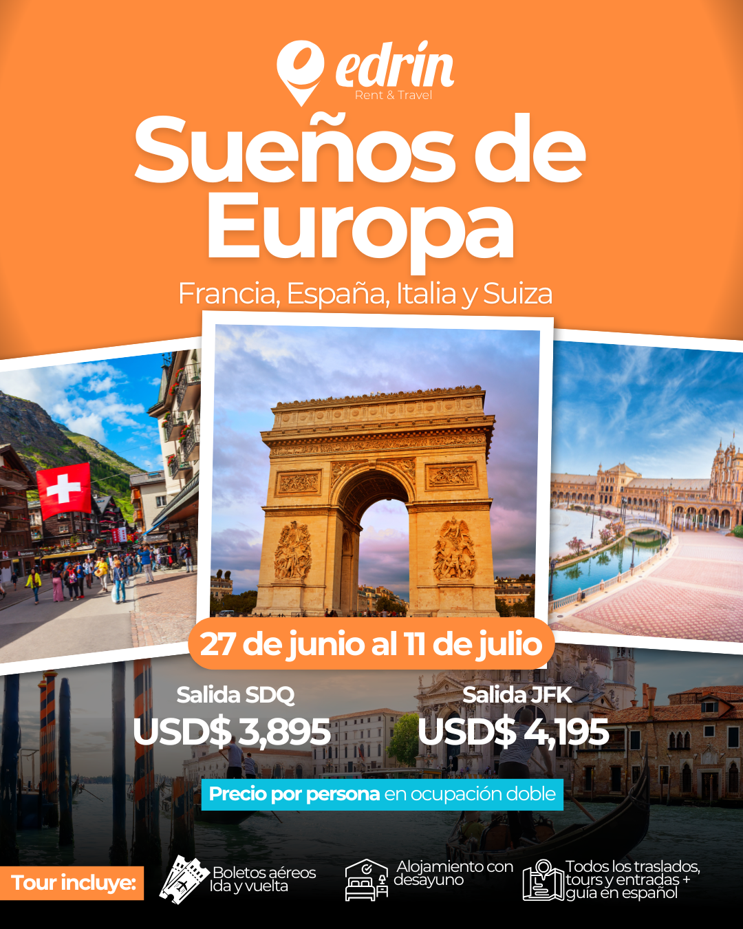 Francia, Bélgica y Holanda — Semana Santa